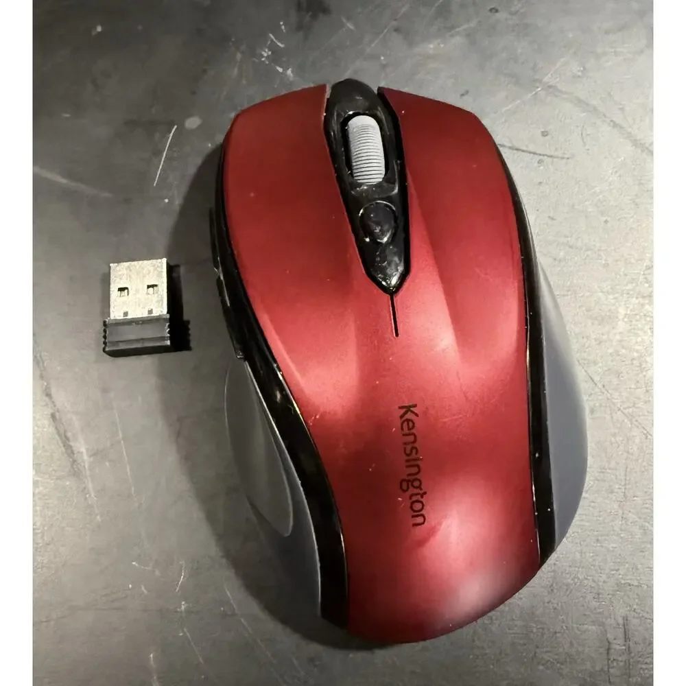 Kensington Pro Fit Mid-Size Wireless Mouse Ruby Red